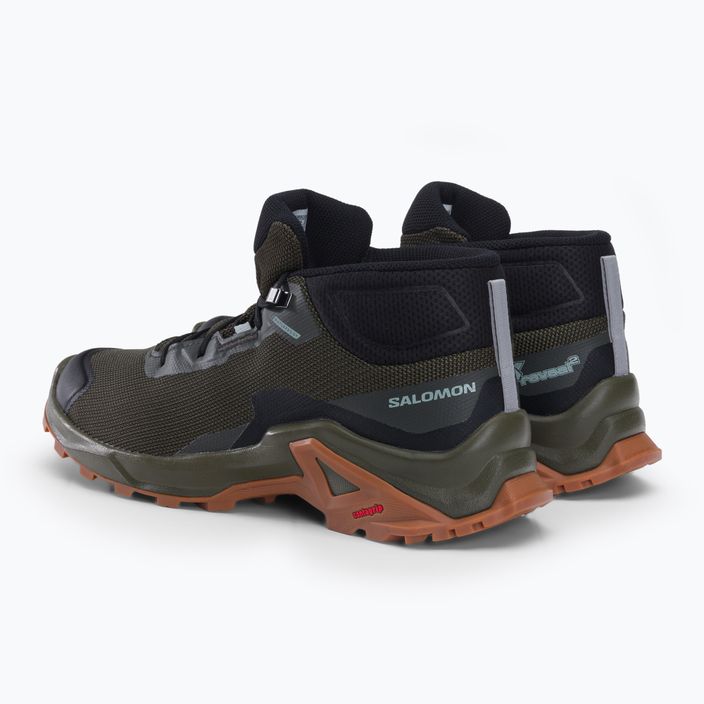 Мъжки обувки за преходи Salomon X Reveal Chukka CSWP 2 зелен L41763000 3