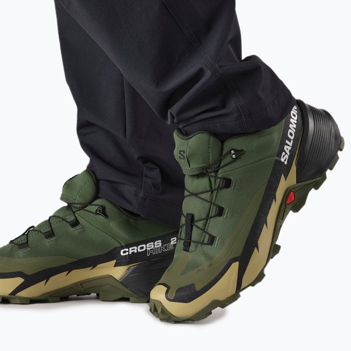 Мъжки обувки за преходи Salomon Cross Hike GTX 2 зелен L41730800 3