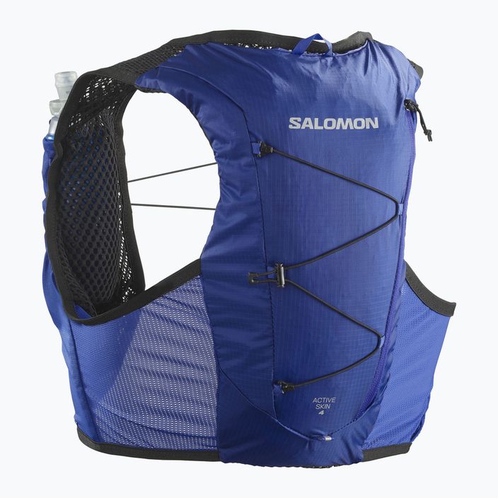 Salomon Active Skin 4 комплект раница за бягане тъмно синьо LC2012500 2
