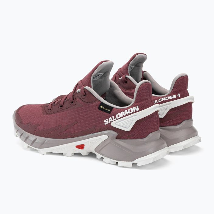 Дамски обувки за бягане Salomon Alphacross 4 GTX розов L47117400 5