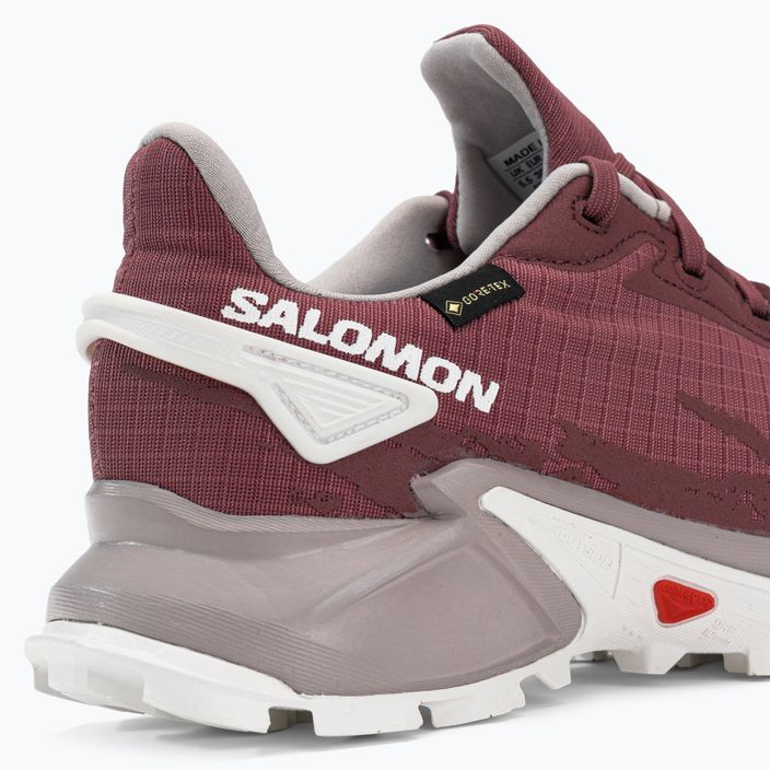 Дамски обувки за бягане Salomon Alphacross 4 GTX розов L47117400 10