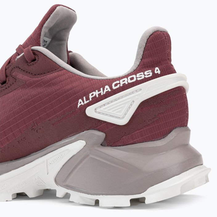 Дамски обувки за бягане Salomon Alphacross 4 GTX розов L47117400 12