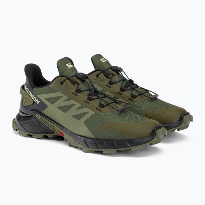 Мъжки обувки за бягане Salomon Supercross 4 зелен L47205100 6