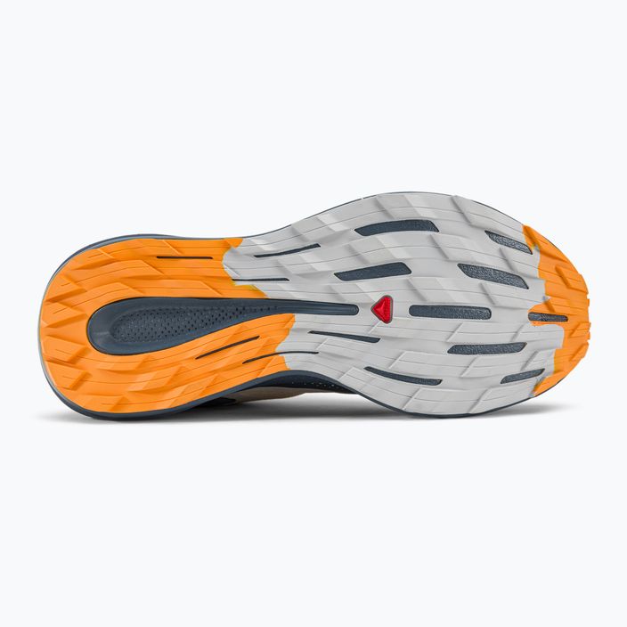 Дамски обувки за бягане Salomon Pulsar Trail бежово-сив L47210600 7