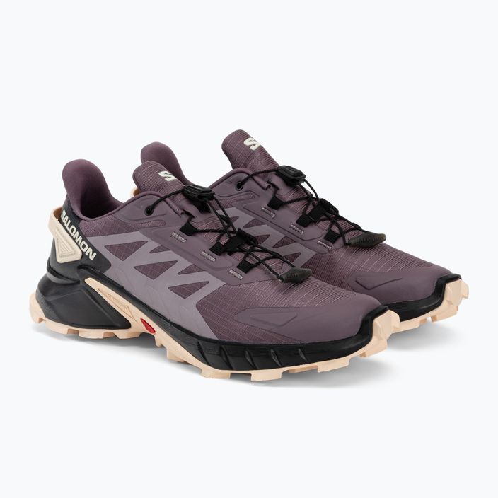 Дамски обувки за бягане Salomon Supercross 4 лилаво L47205200 4