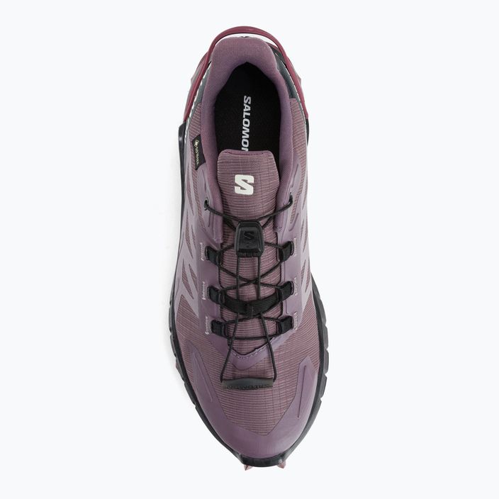 Дамски обувки за бягане Salomon Supercross 4 GTX лилаво L47119900 8