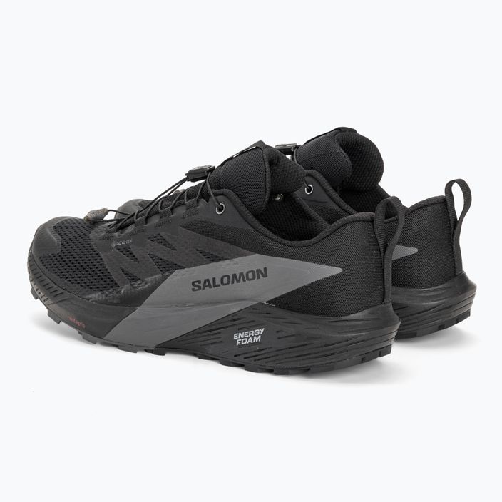 Мъжки обувки за бягане Salomon Sense Ride 5 GTX black/magnet/black 3