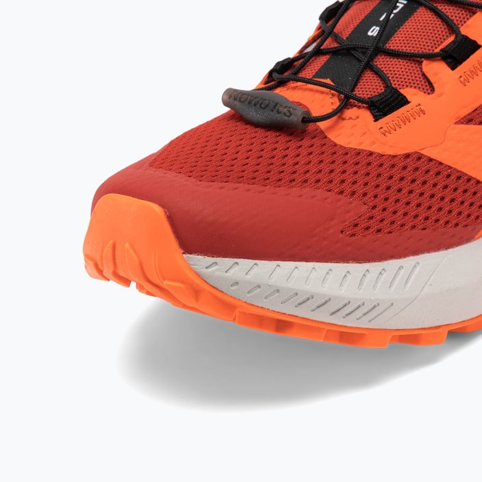 Мъжки обувки за бягане Salomon Sense Ride 5 lunar rock/shocking orange/fiery red 7