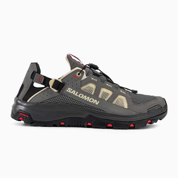 Salomon Techamphibian 5 тъмно сиви мъжки обувки за вода L47114900 2