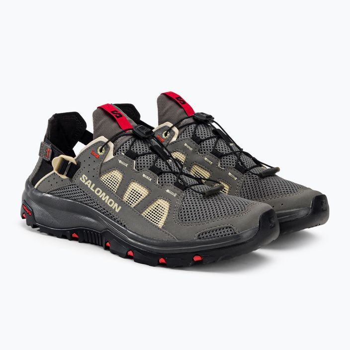 Salomon Techamphibian 5 тъмно сиви мъжки обувки за вода L47114900 4