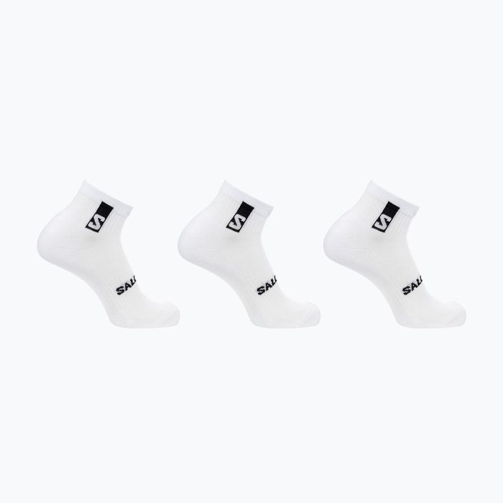 Salomon Everyday Ankle чорапи за трекинг 3 чифта бяло/бяло/бяло