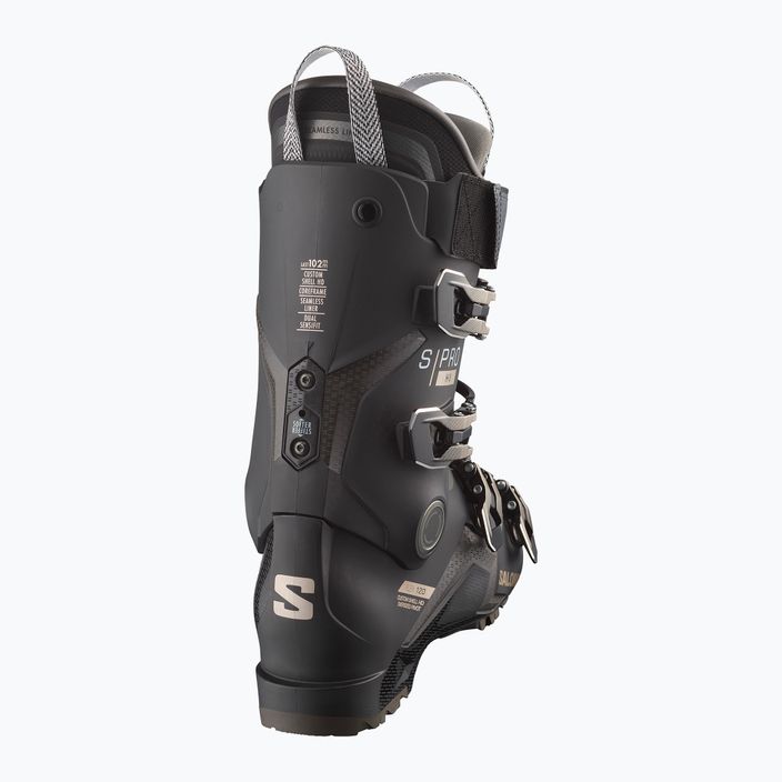 Мъжки ски обувки Salomon S Pro HV 120 black/titanium 1 met./beluga 8