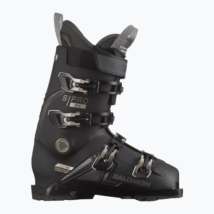 Мъжки ски обувки Salomon S Pro MV 100 black/titanium met./belle 6