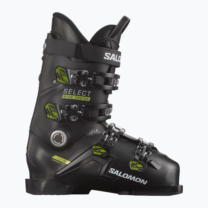 Мъжки ски обувки Salomon Select Wide Cruise 70 black/beluga/acid green 6