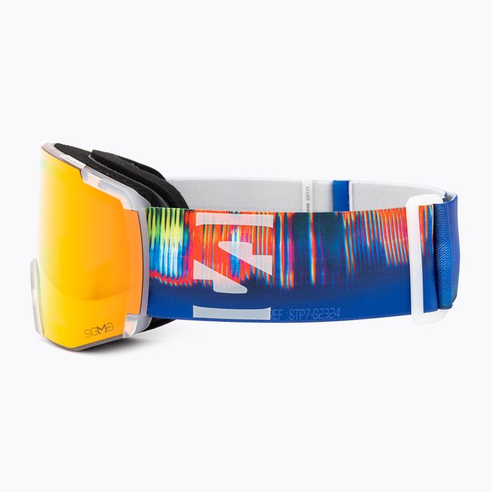 Salomon S View Sigma полупрозрачни ски очила frozen/poppy red 4