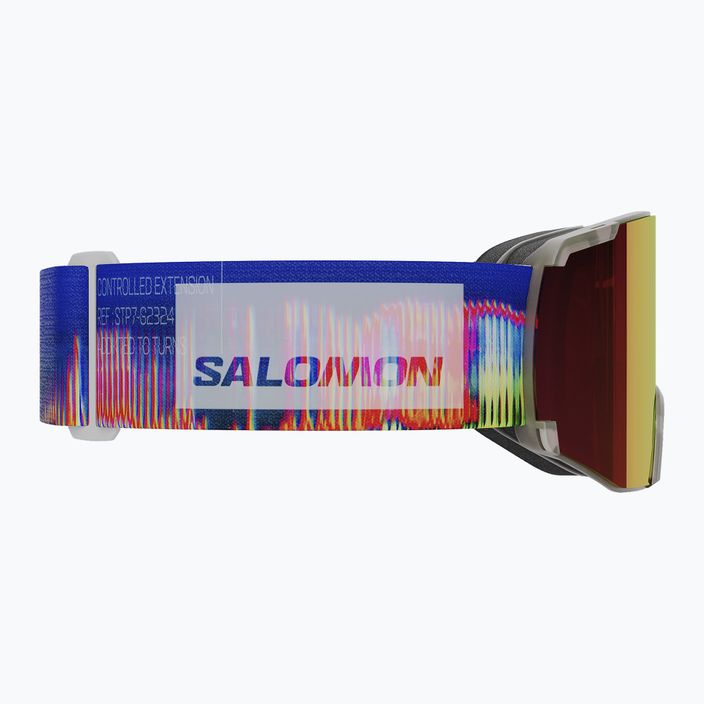 Salomon S View Sigma полупрозрачни ски очила frozen/poppy red 7