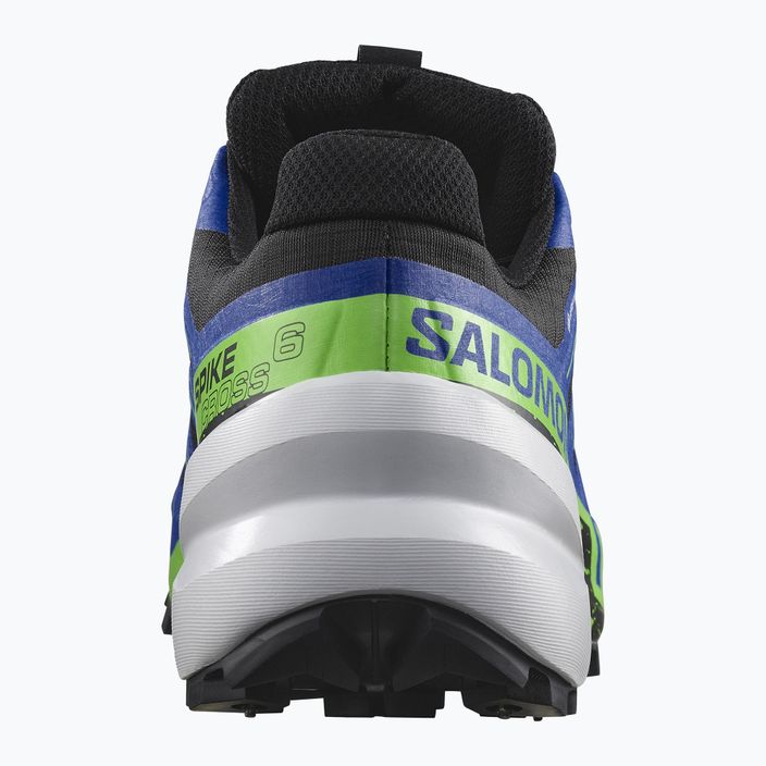 Мъжки обувки за бягане Salomon Spikecross 6 GTX black/surf the web/green gecko 10
