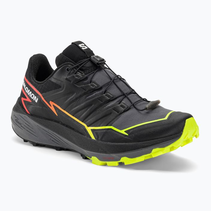 Мъжки обувки за бягане Salomon Thundercross black/quiet shade/fiery coral