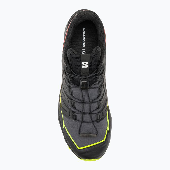 Мъжки обувки за бягане Salomon Thundercross black/quiet shade/fiery coral 9