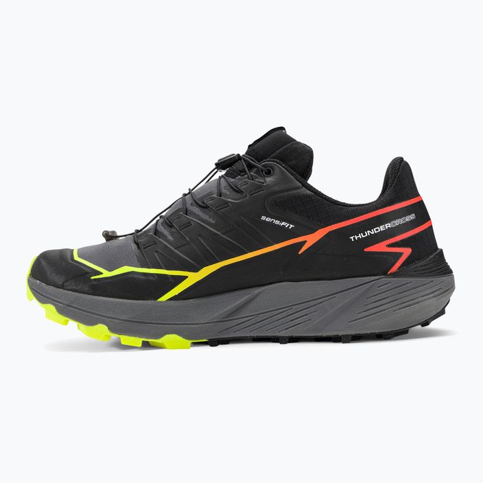 Мъжки обувки за бягане Salomon Thundercross black/quiet shade/fiery coral 5