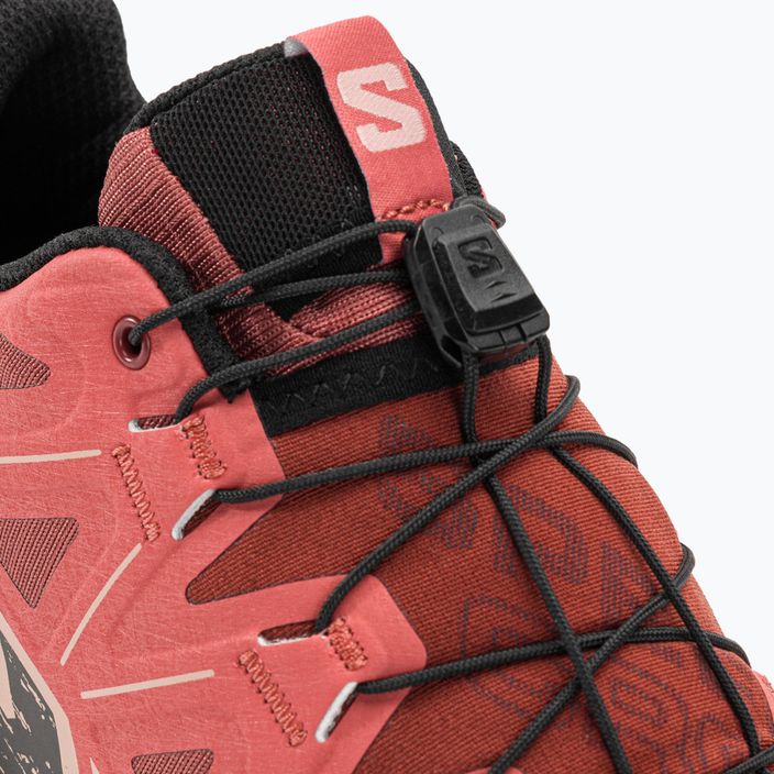 Дамски обувки за бягане Salomon Speedcross 6 от кравешка кожа/черно/английска роза 11
