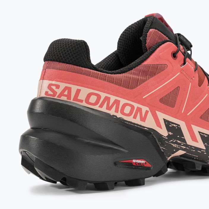 Дамски обувки за бягане Salomon Speedcross 6 от кравешка кожа/черно/английска роза 12