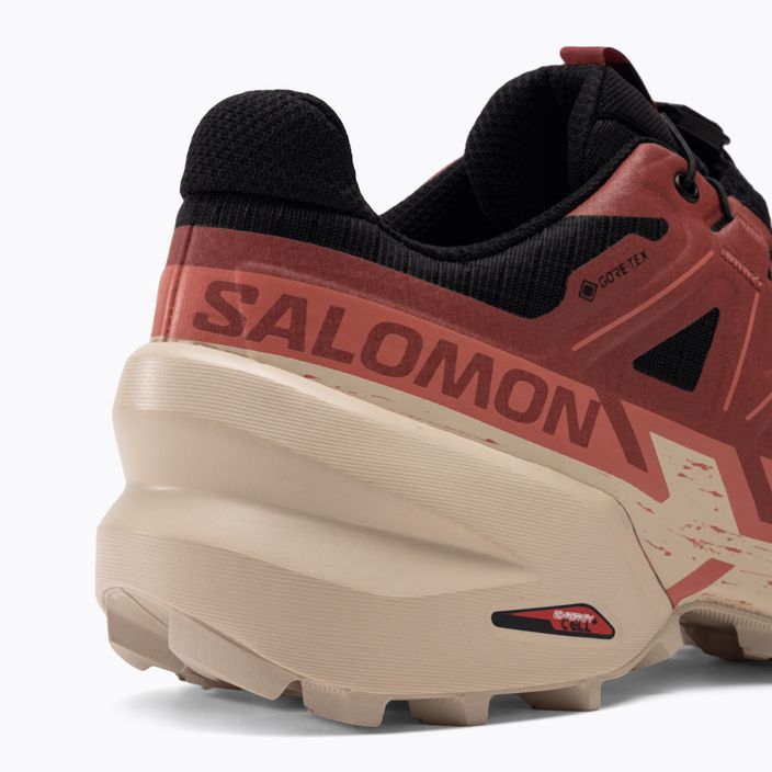 Дамски обувки за бягане Salomon Speedcross 6 GTX black/cow hide/faded rose 12