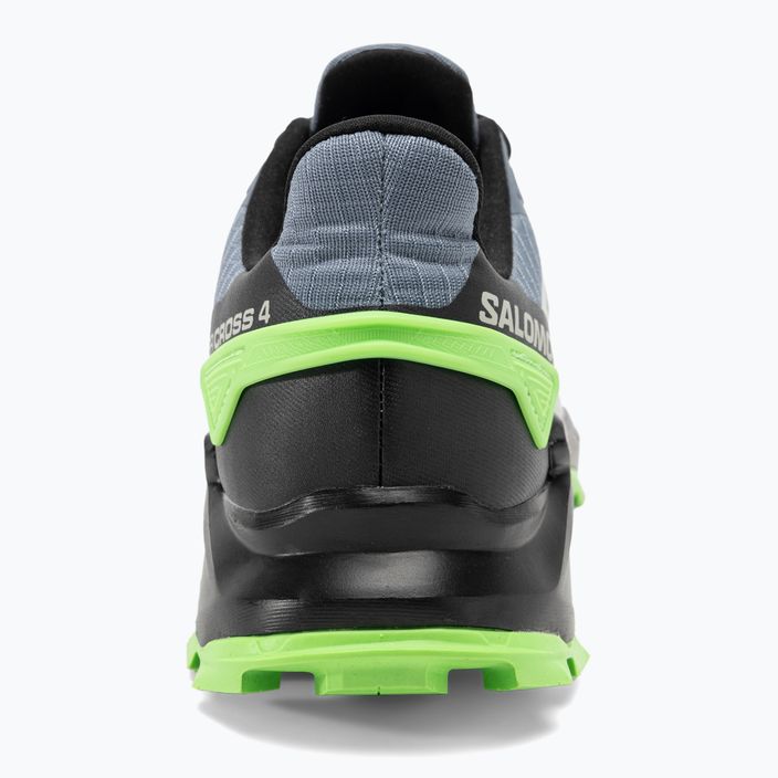 Salomon Supercross 4 мъжки обувки за бягане flint stone/black/green gecko 8