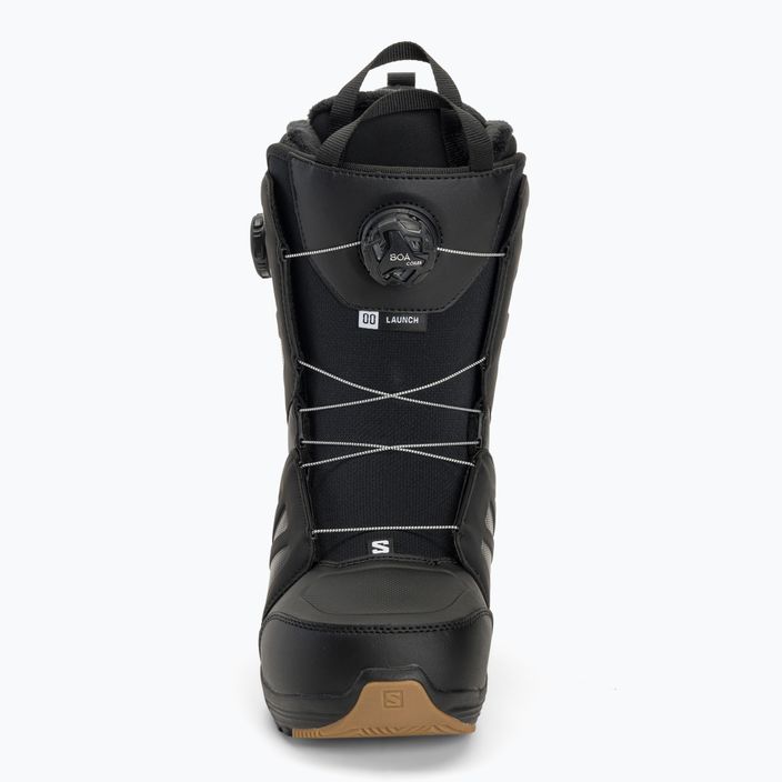 Мъжки сноуборд обувки Salomon Launch Boa SJ Boa black/black/white 3