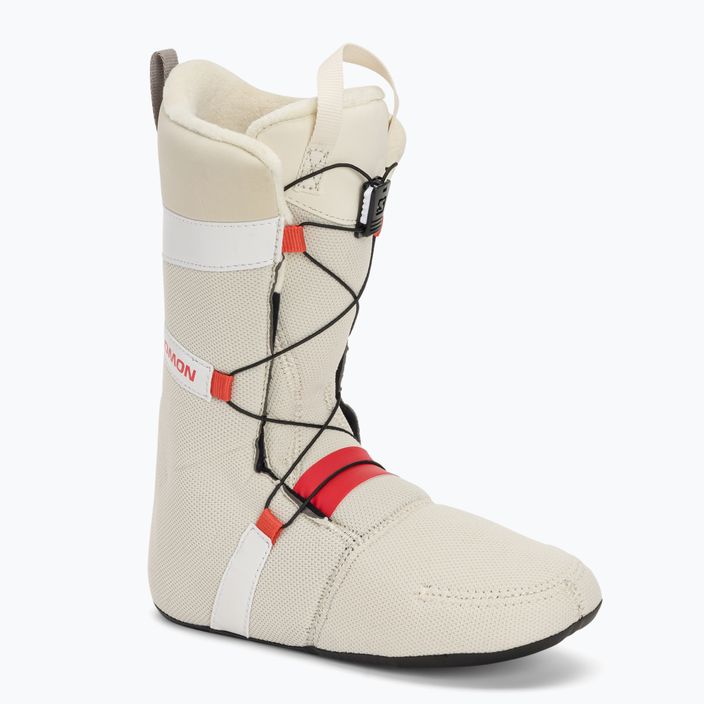 Дамски обувки за сноуборд Salomon Ivy Boa SJ Boa bleached sand/almond milk/aurora red 5