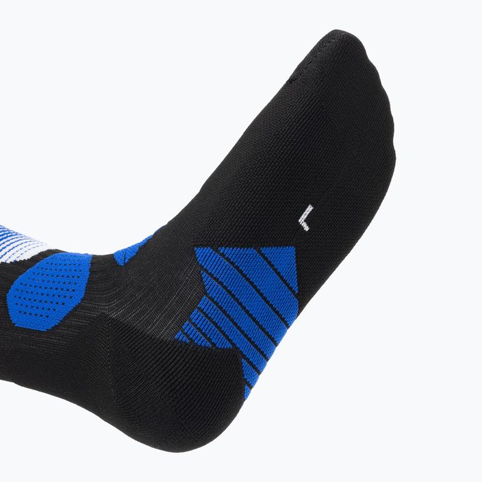 Salomon S/Pro ски чорапи черни/ослепително сини/бели 4