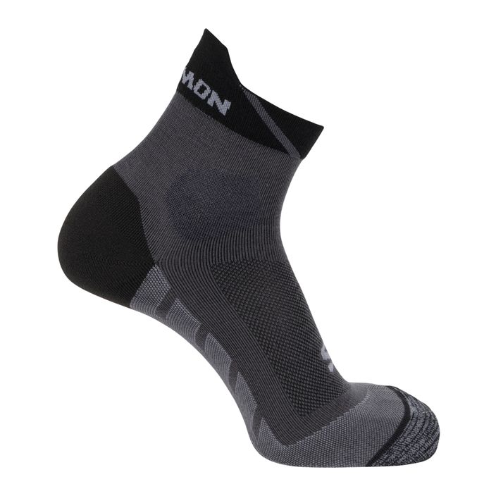 Чорапи за бягане Salomon Speedcross Ankle black/magnet/quarry 2