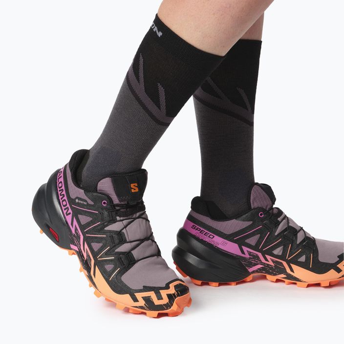 Salomon Speedcross 6 GTX дамски обувки за бягане mnscap/black/bpa 12