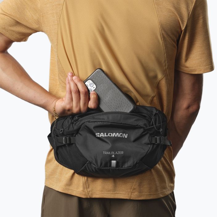 Чанта за бъбреци Salomon Trailblazer 4 l black/alloy 6
