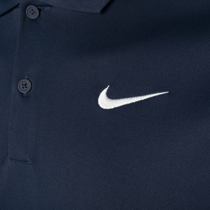 Мъжка тениска Nike Court Dri-Fit Polo Solid obsidian/white 3