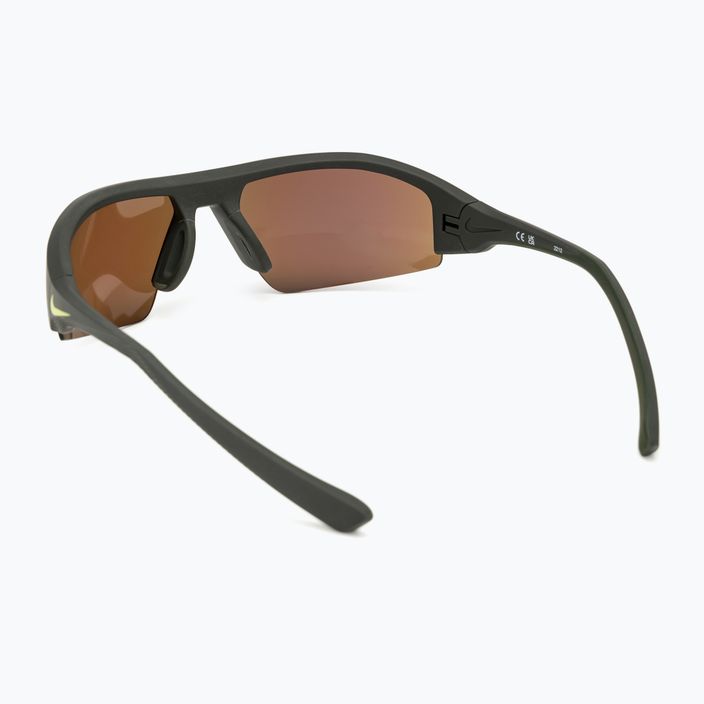 Слънчеви очила Nike Skylon Ace 22 матова секвоя/кафява със зелено огледало 2