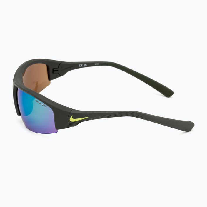 Слънчеви очила Nike Skylon Ace 22 матова секвоя/кафява със зелено огледало 4