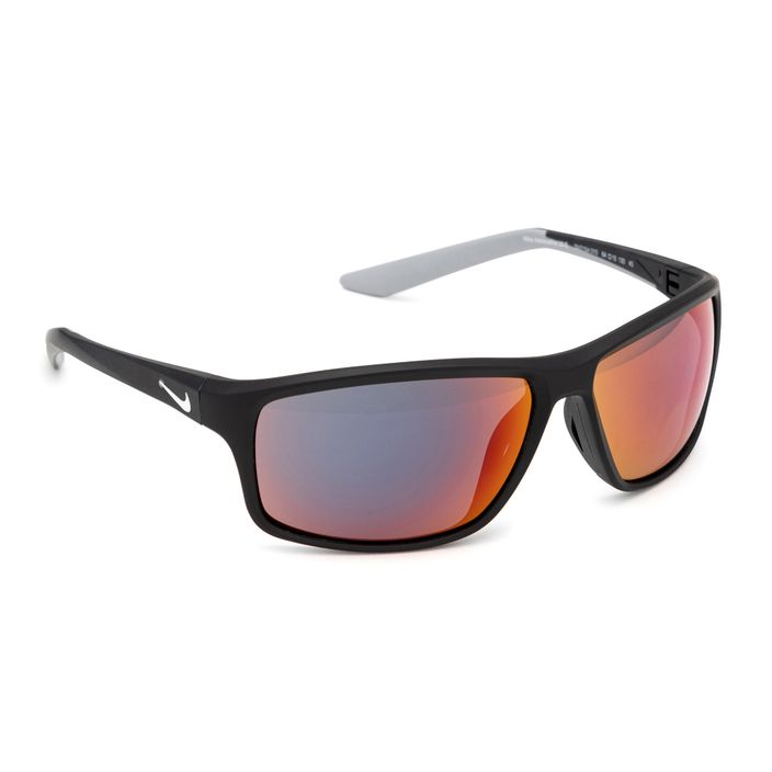 Слънчеви очила Nike Adrenaline 22 матово черно/полеви оттенък 2