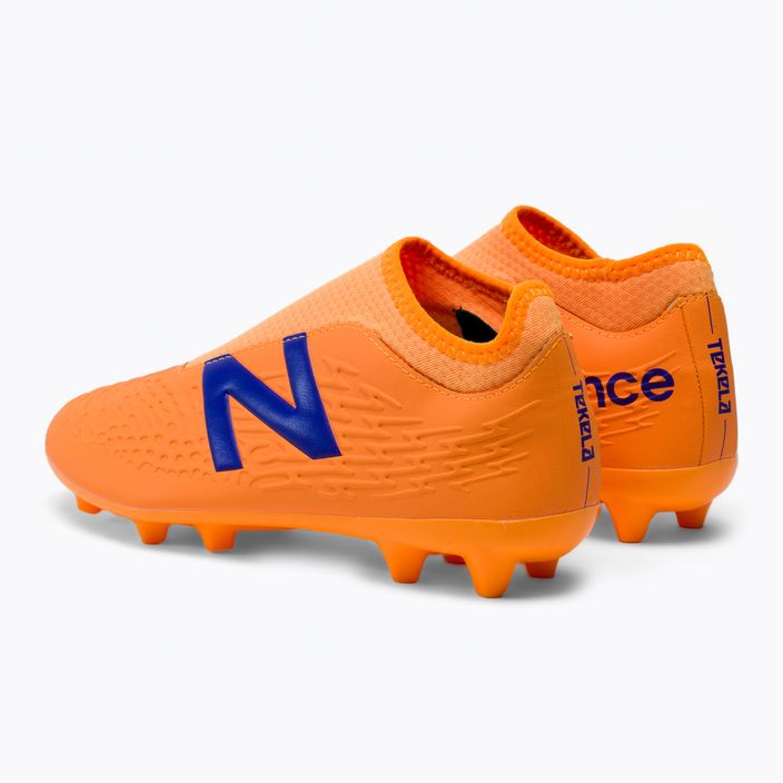 Детски футболни обувки New Balance Tekela V3+ Magique FG orange JST3FD35.M.045 3