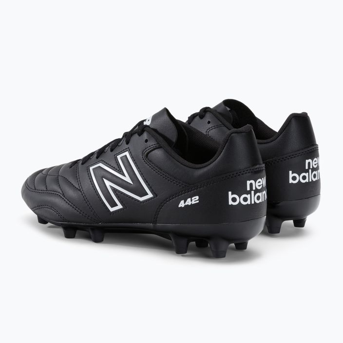 New Balance 442 V2 Academy FG мъжки футболни обувки черни MS43FBK2.D.120 3