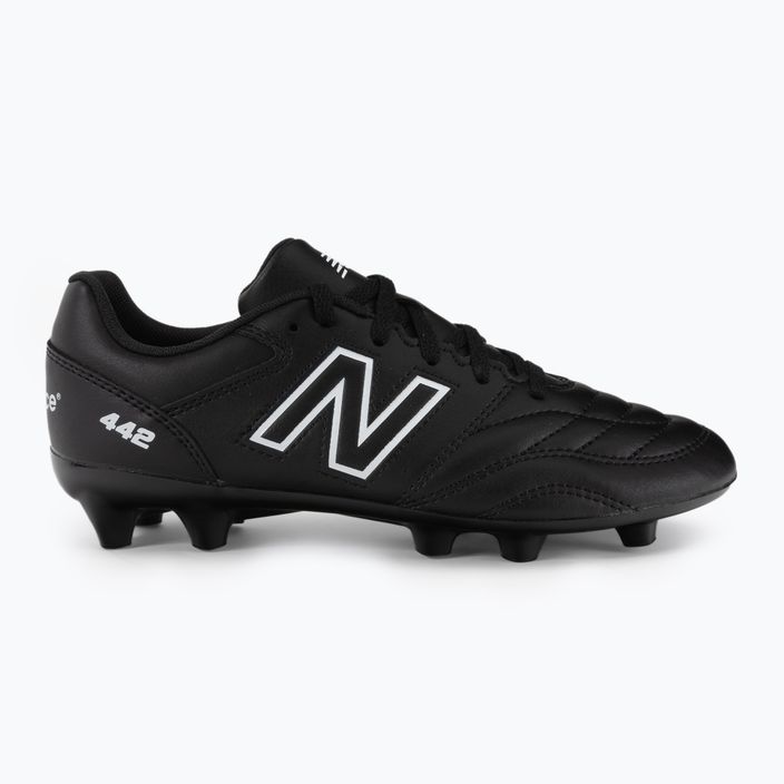 New Balance 442 V2 Academy FG детски футболни обувки черни JS43FBK2.M.035 2