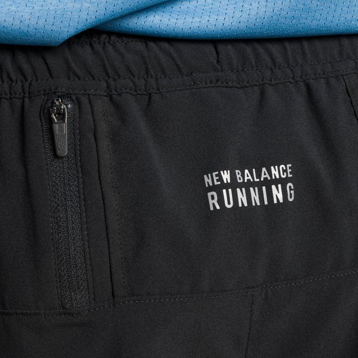 New Balance Impact Run 5" къси панталони за бягане за мъже, черни MS21268BK 5