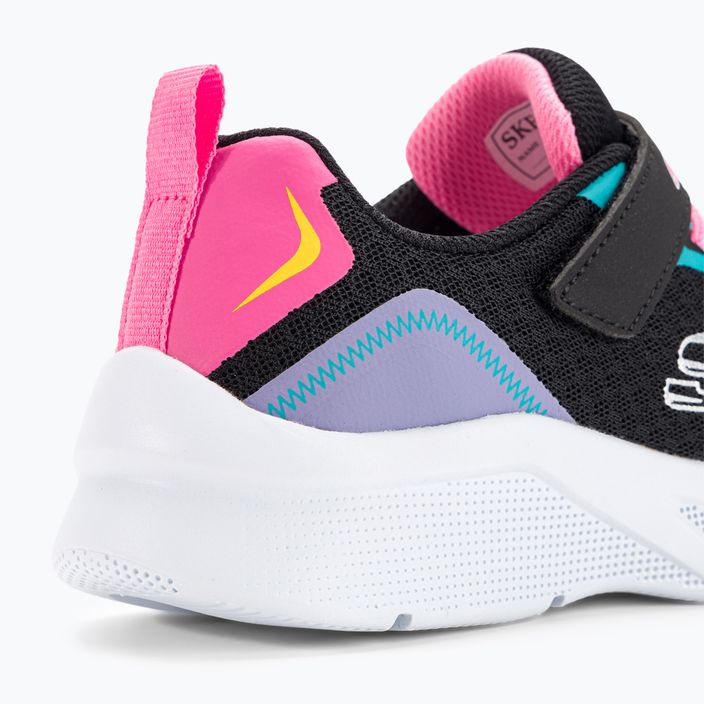 Детски обувки за обучение SKECHERS Microspec Bright Retros black/multi 9