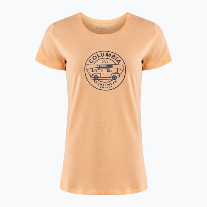 Дамска риза за трекинг Columbia Daisy Days Graphic orange 1934592829 6