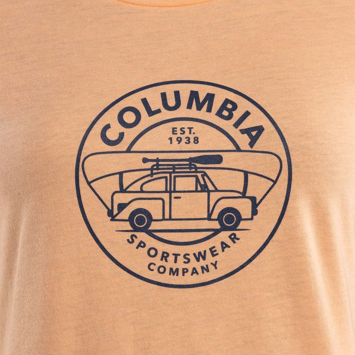 Дамска риза за трекинг Columbia Daisy Days Graphic orange 1934592829 8