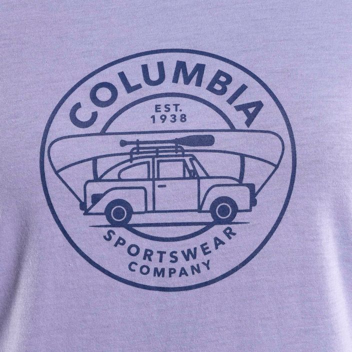 Дамска риза за трекинг Columbia Daisy Days Graphic purple 1934592535 8