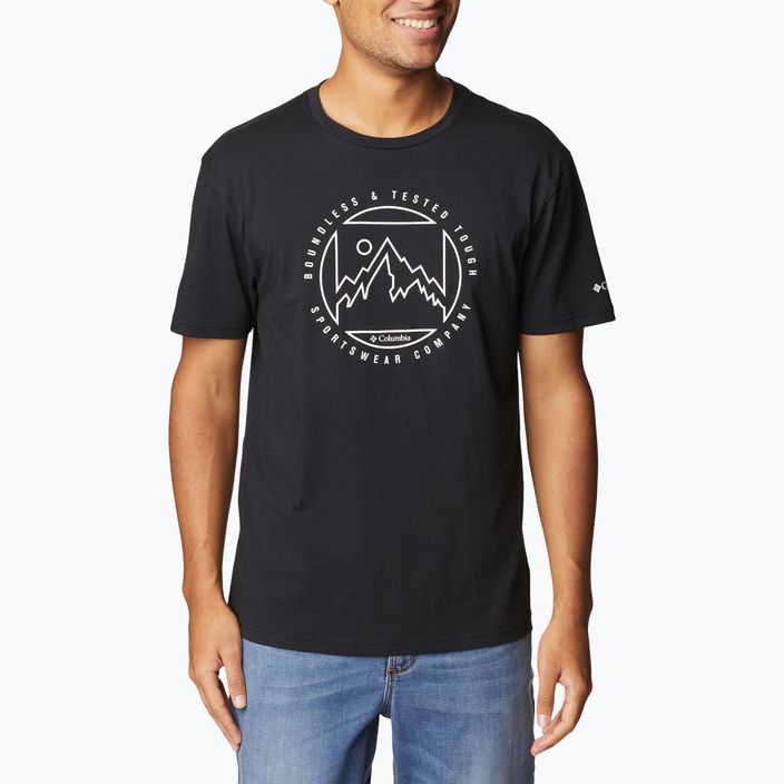 Columbia Rapid Ridge Graphic мъжка риза за трекинг черна 1888813020