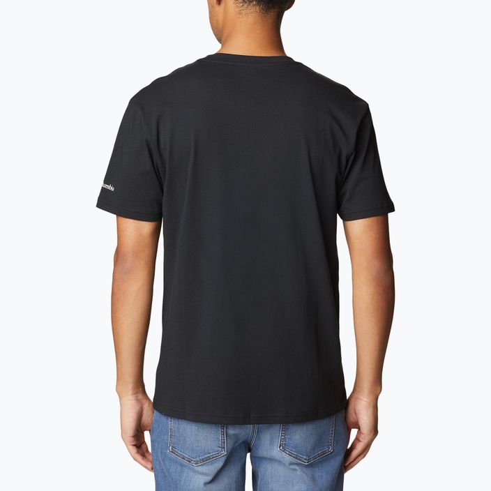 Columbia Rapid Ridge Graphic мъжка риза за трекинг черна 1888813020 2