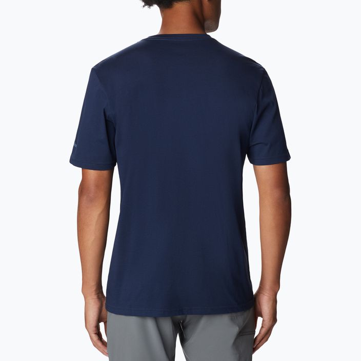 Columbia Rapid Ridge Graphic мъжка риза за трекинг тъмносиня 1888813470 2