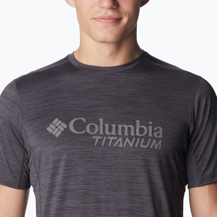Columbia Titan Pass Graphic мъжка риза за трекинг черна 1991471 4